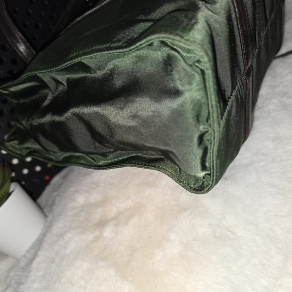 Prada Tessuto Iridescent Green Nylon Bag - Picture 2 of 13